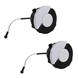 Wenxiaw 2 Pezzi Tappo Serbatoio Benzina per Motoseghe STIHL, Compatibile con MS240, MS250, MS251, MS260, MS270, MS280, MS311, MS340, MS360, MS380, MS381, MS390 | Kit Ricambio Accessori Carburante