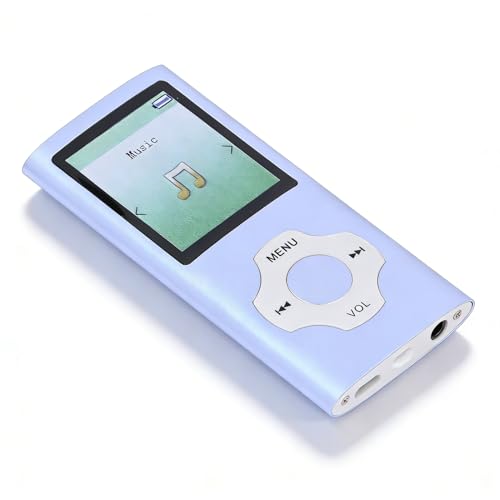 MP3 MP4 Player HiFi Sound, 128GB Expandable Music Player with Color Screen Electronic Book Voice Recorder, Portable Video Audio Player for School Entertainment Outdoors