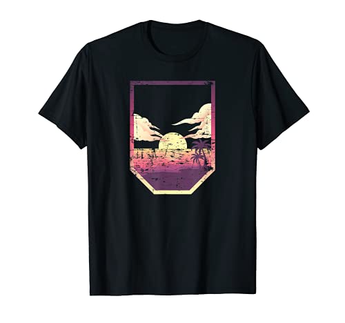Vaporwave Aesthetic 90s 80s Retro Art Sunset Vaporwave T-Shirt