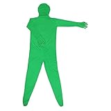 Veemoon 1pc Party Bodysuit Halloween Adult Costume Invisible Bodysuit Bubble Suit for Adults Full Body Cloaks Invisible Cloak Cosplay Costume Invisibility Costume Green