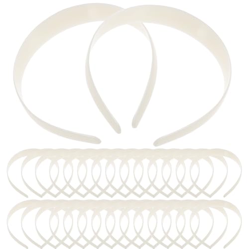 Serrage-tête en plastique rigide anti maux de tête 2,5cm sans dents