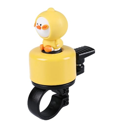 XIAOXIAOYU Timbre para bicicleta para adultos y niños, bonito timbre de bicicleta en forma de dibujos animados, timbre duradero con sonido claro para bicicletas de carretera de montaña