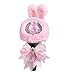 Lightstick Decoration Set Including A Cute Fluffy Cartoon Light Stcik Covers, A K-pop Ribbon Bow Tie Intended for Concert Accessories （pink）