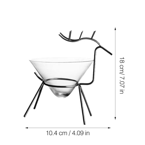 Copa de cóctel de diseño creativo en hierro resistente de 160ml 7
