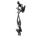 Semeid Metal Couple Statue Figurines Shelf Sitter Romantic Home Decor- Iron Couple Sculpture with Yoga Pose (Man Lifting Woman from Ledge)