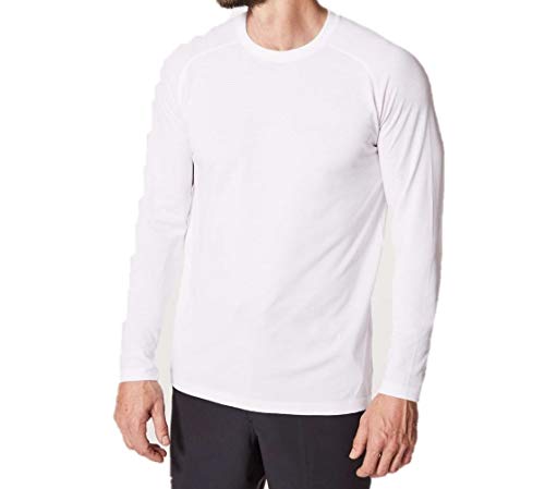 LULULEMON Metal Vent Tech Long Sleeve Sz L (White/White)