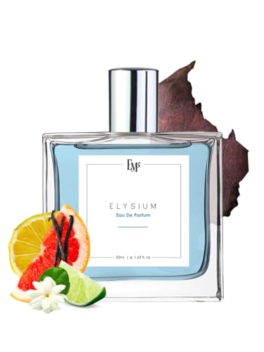 Image of EM5 Elysium Perfume for Men | Aromatic Citrus Amber Fresh Spicy Fragrance | Eau de Parfum Spray | Luxury Gift for Him