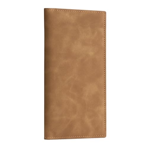Image of CoBak Checkbook Cover for Women & Men - PU Leather Case with RFID Blocking | Classic Design Check Book Holder for Personal and Business