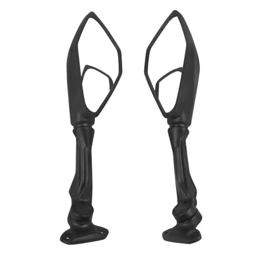 Espejos de motocicleta con cristal antirreflejos para Ninja 400 y ZX636 deportivos
