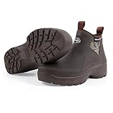 hellorain Mens Rain Boots, Neoprene Rubber Boots for Men, Waterproof Insulated Rain Boots, Women Rub