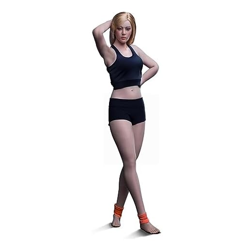 HiPlay TBLeague 1/6 Scale 12 inch Female Super Flexible Seamless Figure Body, Model-Like Body Type, Medium Bust, Minature Collectible Action Figures(S33B,Suntan)