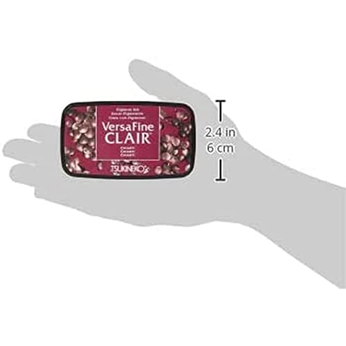 Tsukineko, Versafine Clair, Full Size Ink Pad, Chianti #TOP2