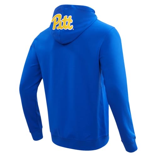 Image of Pro Standard Mens College Classic Chenille Cotton Double Knit Full Zip Hoodie