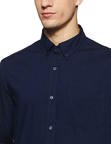 Image of Marks & Spencer Men's 3 Pack Regular Fit Easy Iron Long Sleeve Shirts