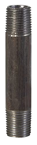 580-020AH Nipple Black 0.13 in. x 2 in. - Pack of 5