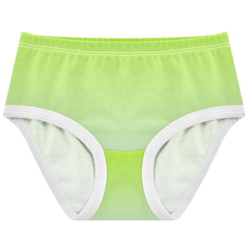 Joisal Lemon Green Elegant Blue Gradient Girls Underwear Toddler 2t Cotton Panties Little Girl Designer Briefs Undies Kids - Main Image