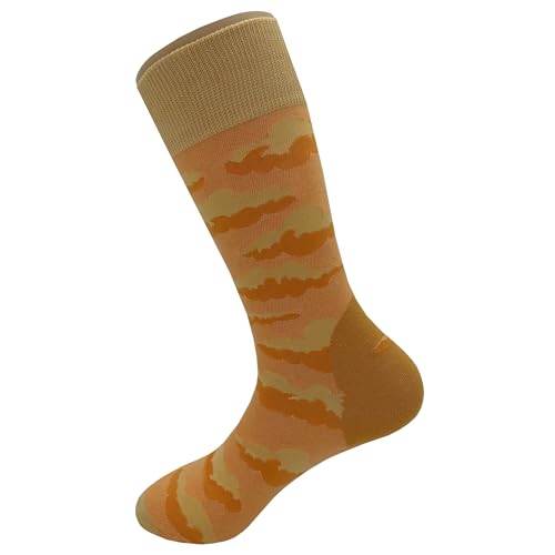 Sunset Cloud Dress Socks Funny Novelty Crazy Fun Design Men Size 8-12 Cotton Casual Crew Colorful Funky Fancy Socks Gift for Men3