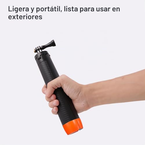 Palo selfie flotante y trípode impermeable que evita pérdidas de tu cámara de acción 3