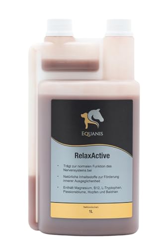 Equanis RelaxActive - Magnesium, B12, L-Tryptophan, Passionsblume,...