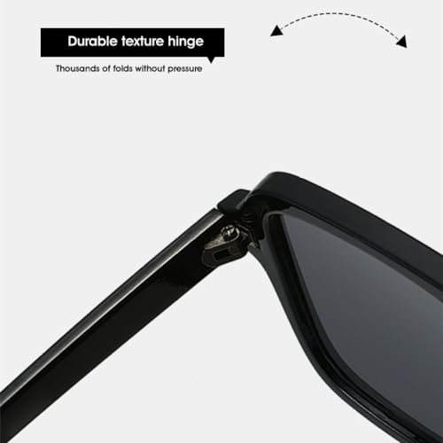 Lunettes de soleil léopard style rétro à grands verres dégradés océan