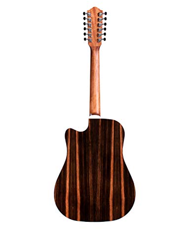 Guild D-2612CE Deluxe Antique Burst – guitare électro-acoustique 12 cordes - Les Beatles, Paul McCartney, John Lennon, RIngo Starr, George Harrison Guild D-2612CE Deluxe Antique Burst - guitare électro-acoustique 12 cordes – Image 3