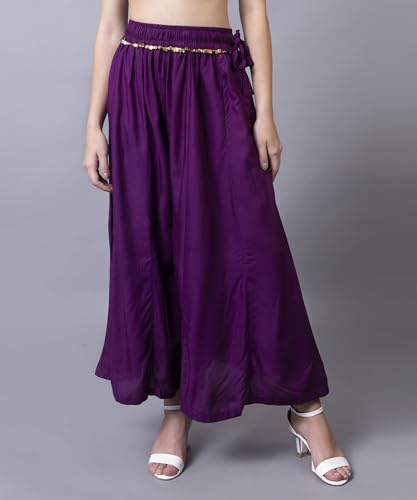 Image of Rayon Comfort Fit Palazzo