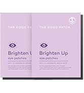 The Good Patch Brighten Up Hydrogel Under Eye Patches for Brightening Dark Circles (3 Count (Pack...