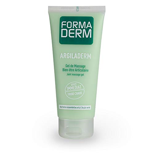 Formaderm - Gel Articulations Argiladerm 100 ml - Gel Massage à l'Argile Verte, Huiles Essentielles, Extraits de Plantes - Effet Froid Chaud Immédiat - Soulage les Douleurs Articulaires et Musculaires Cover