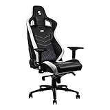 noblechairs Epic Chaise de Gaming - Chaise de Bureau - Cuir Synthétique PU - Édition SK Gaming