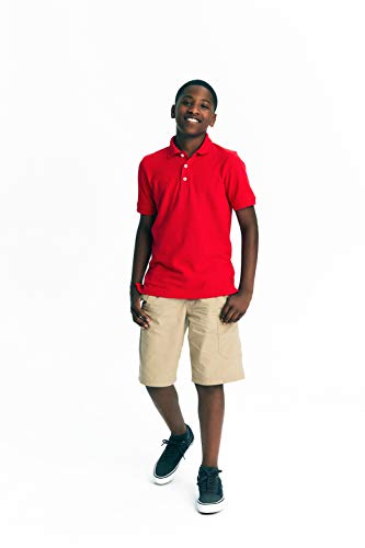 Image of French Toast Boys' 2-Pack Short Sleeve Pique Polo Shirt