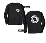 Lost Dharma Initiative Front and Back TV Show Long Sleeve T-Shirt