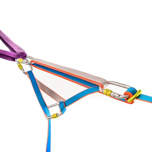 Slackline 50m kit complet pour progresser et traverser de grandes distances