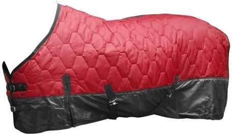 Showman Manta acolchada de nailon de 420 denier. Tamaños de 62 a 82 pulgadas y 5 opciones de color