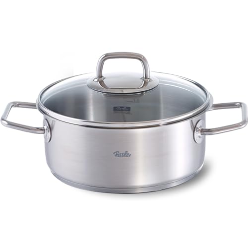 Fissler Viseo 20cm 084-127-20-001/0 Bratentopf, Edelstahl, 20 cm, 32.0x27.0x15.5 cm