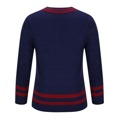 Men's V Neck Pullover Sweater Slim Fit Long Sleeve Casual Soft Dress Sweater Lightweight Knitted Sweaters3