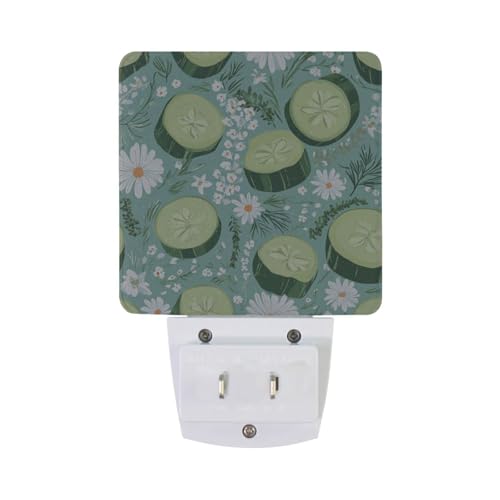 Lámpara de noche LED Aslsiy multicolor con sensor miniatura 2