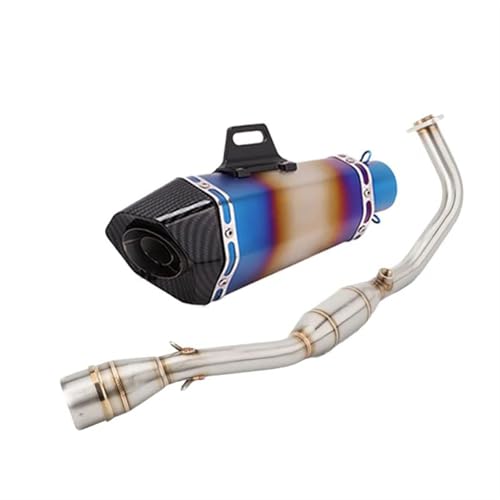 Sistema de escape completo para Yamaha NMAX 125 155 2021-2022 con tubo delantero y silenciador