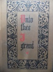 Hardcover Unto Thee I Grant. Rosicurian Library Volume No. V Book