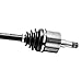 Detroit Axle - Front Right CV Axle for Chevy Impala Venture Monte Carlo Pontiac Grand Prix Buick LaCrosse Regal Allure Century Olds Silhouette Intrigue, Passenger Side CV Axle Shaft Replacement