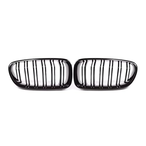 Calandre noir brillant double lamelles style sport pour BMW Série 5 F10