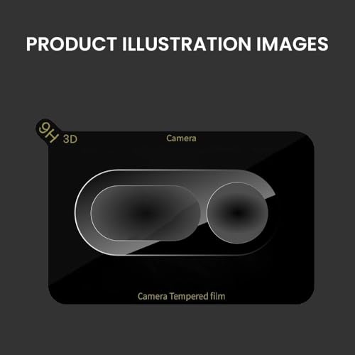 Image of ArmourPro Premium Camera Lens Protection Compatible with Nothing 4A (6.78 Inches) With Edge To Edge Full Camera Screen Coverage | Black, Pack of 1