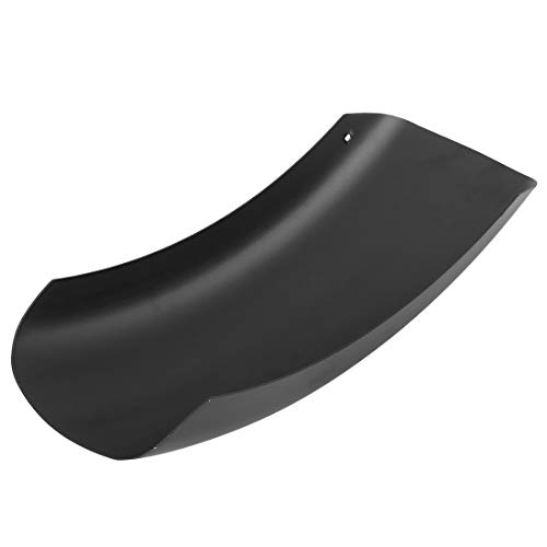 Image of F FIERCE CYCLE 6.1 Inches Custom Black Metal Motorcycle Splash Guard Short Rear Fender for Harley 883