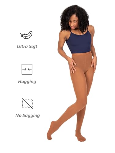 Image of Body Wrappers - Women's Convertible Tights - Ultra Soft, Footed to Footless Style A31