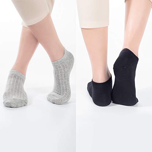 Image of ROSEHONEY Womens Socks Low Cut Ankle Athletic Thin Cotton Casual Short Socks 6 Pairs