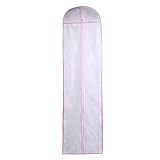 GAKIN Kleidersack für Hochzeitskleid, Brautkleid, 180 cm, Rosa, 1 Stück