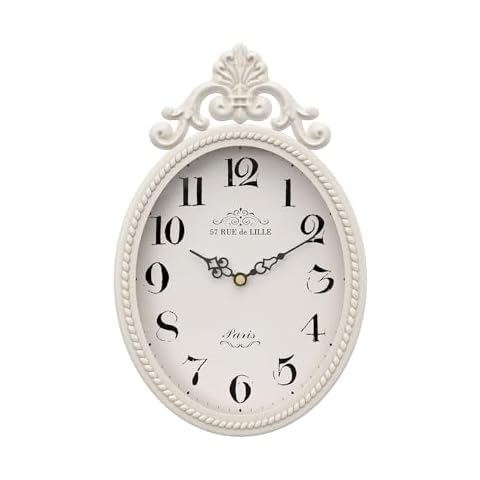 Abdurey Ivory White Wall Clock Cover