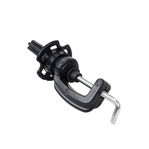 Wig Mannequin Head Stand,Training Head Stand Holder Clamp Black