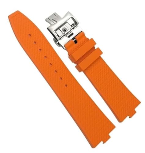 Bracelets de montre caoutchouc fluoro pour Vacheron Constantin Overseas