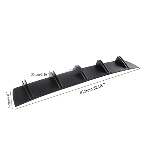 Diffuseur arrière pour Chevrolet Camaro ZL1 SS RS en noir mat - 3