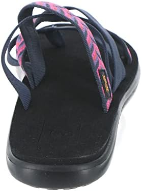 Teva Women's Voya Zillesa Sandal, Retro Geometric Navy, 6 | Image 5